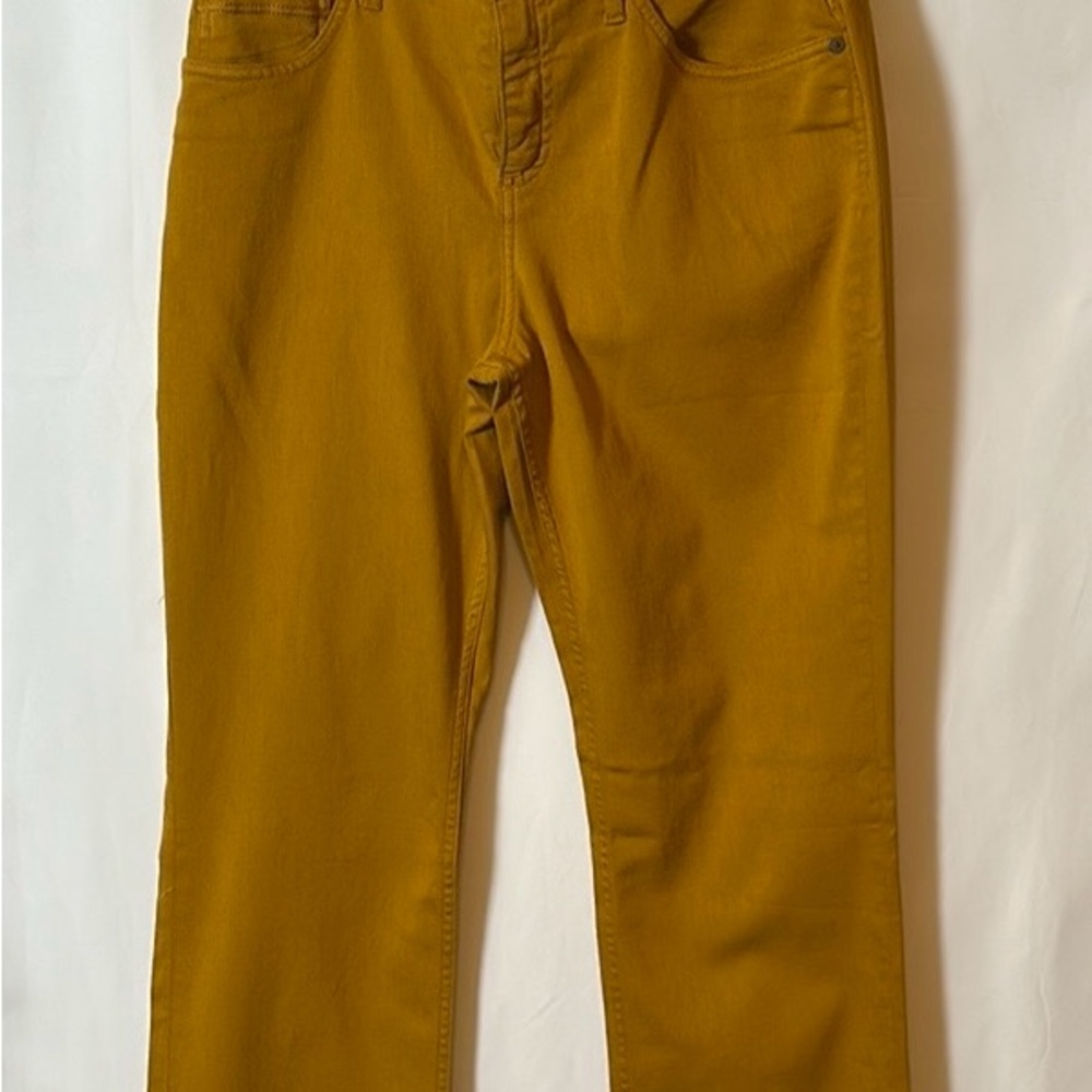 Christopher Blue Mustard Jeans – Size 10, Chic & Versatile